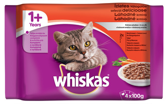 Kap.WHISKAS CreamySoup hovezi 4x340g