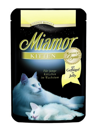 Kap.MIAMOR Ragout Royale Kitten drubezi v zele 100g