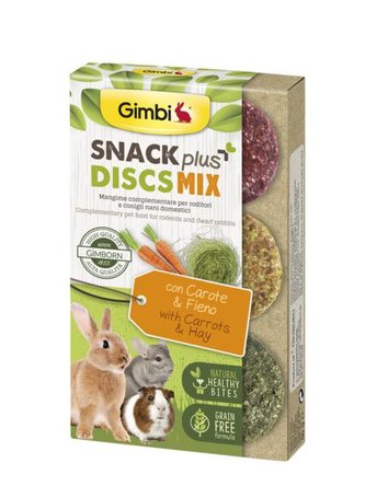 GIMBI Snack Plus DISCS MIX 50g