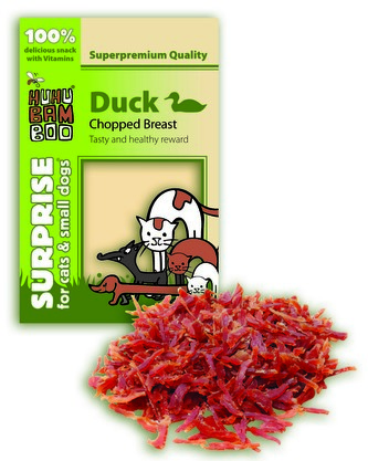 HUHU CAT kachni kousky 60g