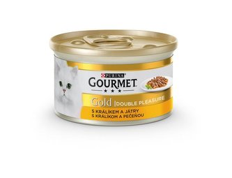 Konz.Gourmet Gold kralik+jatra 85g