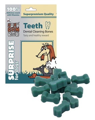 HUHU Teeth cistici kost na zuby 75g