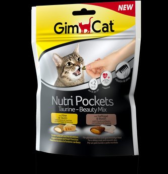 GIMCAT Nutri Pockets Taurine-Beauty MIX 150g