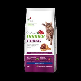 TRAINER Natural Cat STERIL.susena sunka 10kg