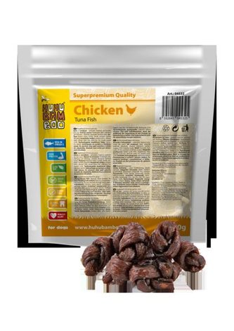 HUHU kureci uzel s tunakem 200g