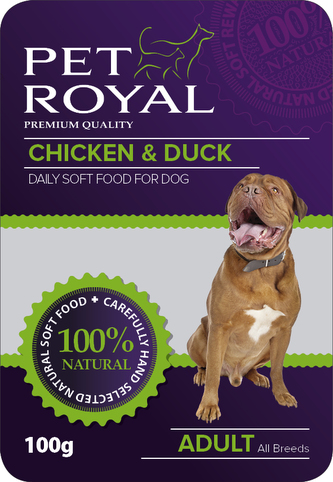Kap.Pet Royal Dog kure+kachna 100g
