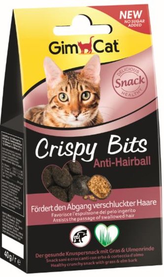 GIMCAT Crispy bits Antihairball 40g
