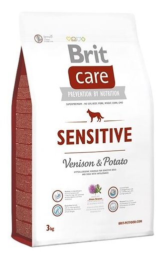 Brit Care Sensitive Venision & Potato 3kg Brit Care Sensitive Venision & Potato 3kg