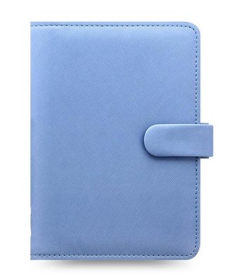 Filofax Saffiano diář osobní - modrý