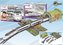 Vysokorychlostní vlak Renfe Alvia S-130 s tunelem a přejezdem