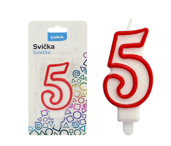 Svíčka č.  5 LUMA Svíčka č.  5 LUMA