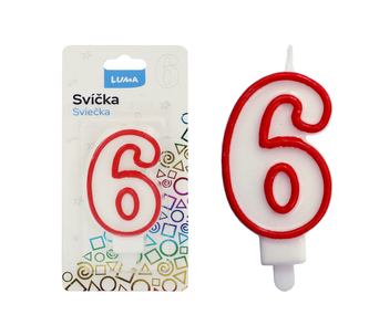 Svíčka č.  6 LUMA Svíčka č.  6 LUMA