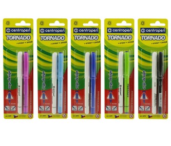 Popisovač CENTROPEN Tornádo + zmizík 2675/2