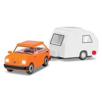 POLSKÝ FIAT 126 el s karavanem, 180 k