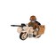 II WW BMW R75 se sajdkárou, 50 k, 1 f