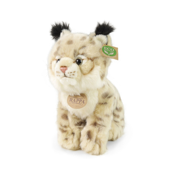 Plyšový rys sedící, 25 cm, ECO-FRIENDLY
