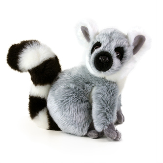 Plyšový lemur sedící, 20 cm