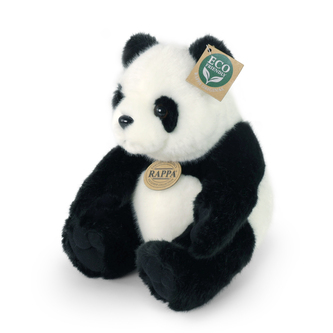 Plyšová panda sedící, 20 cm, ECO-FRIENDLY