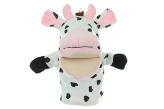 Plyš maňásek kravička
