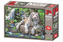 3D Puzzle Bílí tygři 63 dílků