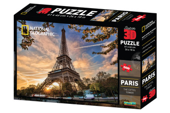 3D Puzzle Paříž 500 dílků