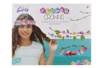 Výroba květované čelenky