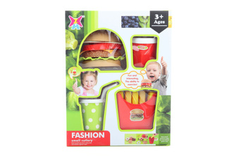 Sada jídla fast food