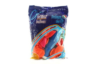 Balonky fluorescenční 100 ks + pumpa