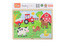 Dřevěné puzzle 16 dílků - farma