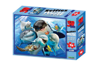 3D Puzzle Podmořské selfie 48 dílků