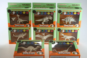 Malování dinosaurus