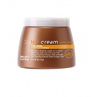 Inebrya Curly Plus Mask 1000 ml – maska pro kudrnaté vlasy nebo vlasypo trvalé
