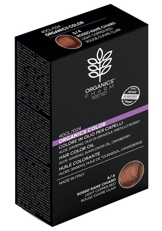 ORGANICS PHARM Organics Color Hair Color Oil 122ml - 6/4 Light Copper Red