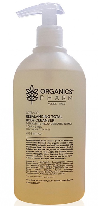ORGANICS PHARM Rebalancing Total Body Cleanser 500ml