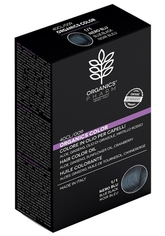 ORGANICS PHARM Organics Color Hair Color Oil 122ml - 1/1 Blue Black