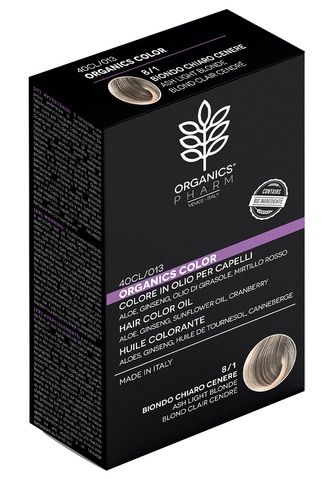 ORGANICS PHARM Organics Color Hair Color Oil 122ml - 8/1 Ash Light Blonde