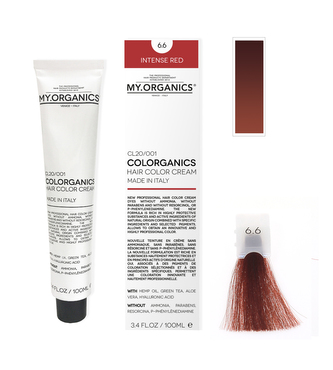 MY.ORGANICS Colorganics 100ml - 6.6 Intense Red