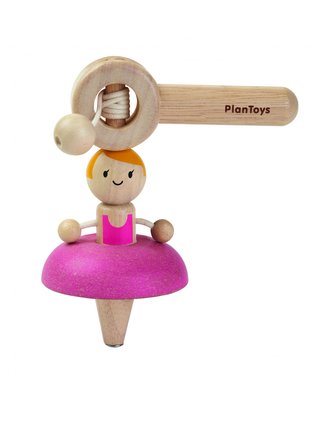 PlanToys Dřevěná káča baletka