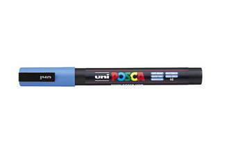 Akrylový popisovač "Posca PC-3M", nebesky modrá, 0,9-1,3 mm, UNI 2UPC3MEGSZINKEK