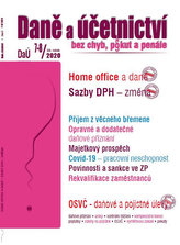 DaÚ 7-8/2020 - Daně a účetnictví bez chyb, pokut a penále