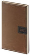 Diář 2021: Toledo hnědá, kapesní týdenní, 80x150