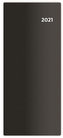 Diář 2021: Torino, měsíční, černá, 77x178