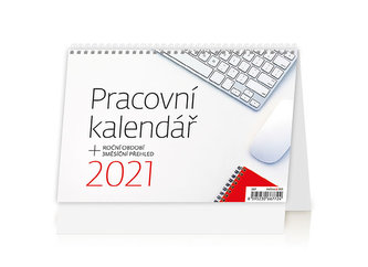 Kalendář 2021 stolní: Pracovní kalendář, 211x148