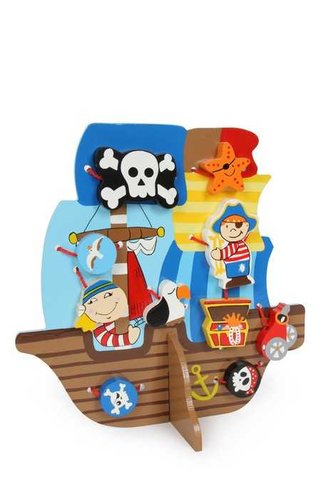Small Foot Provlékací hra pirátská loď