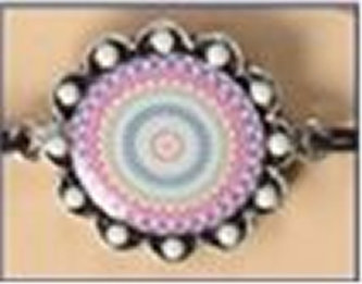 Náramek Mandala tyrkysová