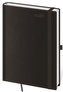 Diář 2021: Double Black, A5 denní, 145x205, s poutkem na propisku