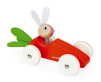 Dřevěné auto Zajac Janod