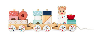 Dřevěný vláček na tažení pro děti Sophie Janod