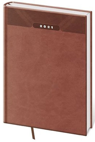 Diář 2021: Print anglická červená, B5 týdenní, 170x240