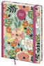 Diář 2021: Vario Flowers, A5 týdenní, 145x205, s gumičkou